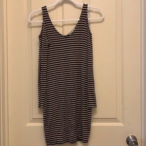 Charlotte Russe Striped form fitting mini dress
